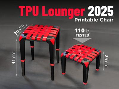TPU Lounger 2025 Chair – Sit back Think forward