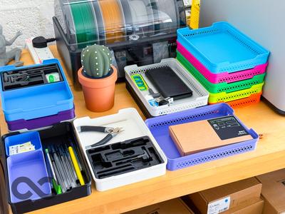 Stacking Organiser Trays – Tools, Crafting