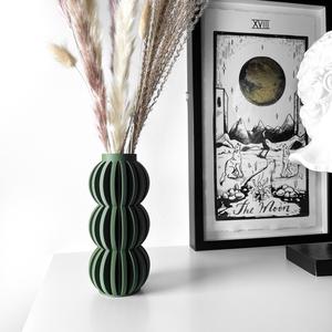 The Alura Vase, Modern and Unique Home Decor for Dried and Flower Arrangements  | STL File