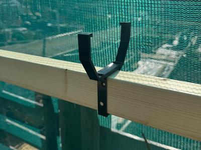 Strawberry, Peas etc 114mm Gutter Growing Brackets