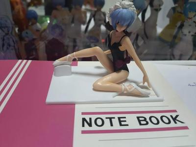 Figurine base: Ayanami Rei in ballet outfit – seated