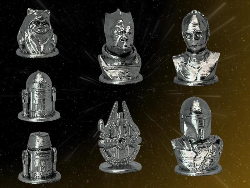 Star Wars Special pawns set for boardgames