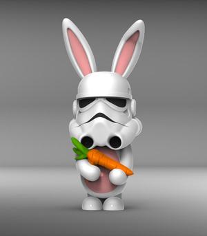 Storm Trooper Bunny