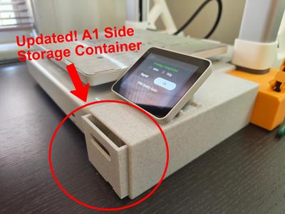 A1 Side Storage – now with optional handle!