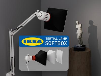 IKEA TERTIAL lamp SOFTBOX