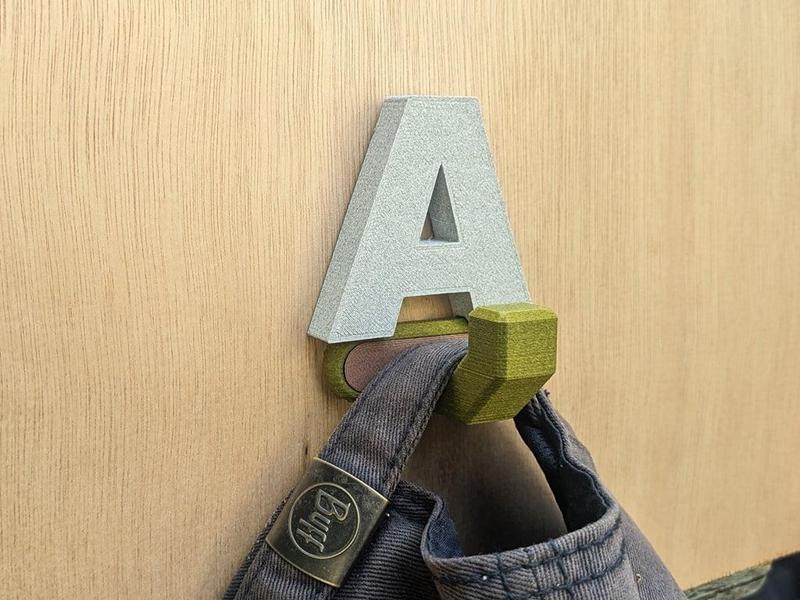 Letter coat hangers