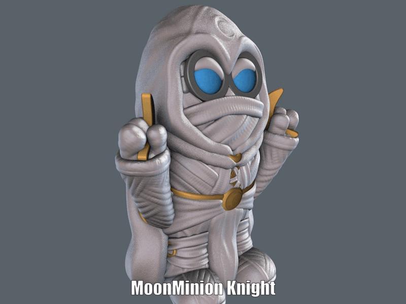 MoonMinion Knight (Easy print no support)