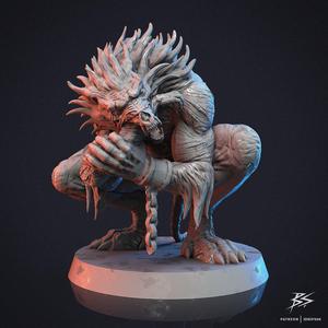 Undead Werewolf presupported