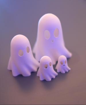 Mini Ghost Family