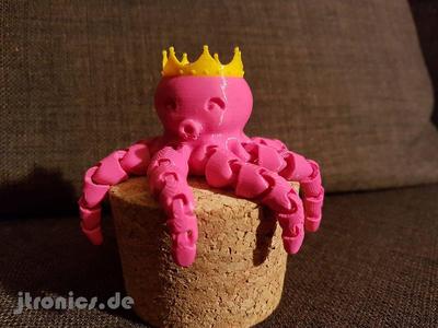 Cute Mini Octopus Princess