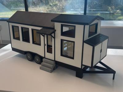 1:14.5 Scale Tiny House – Educational or Display