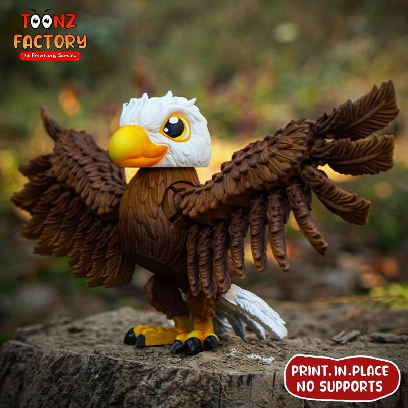 PRINT IN PLACE CUTE FLEXI EAGLE