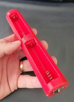 Tube Battery Adapter for 18650
