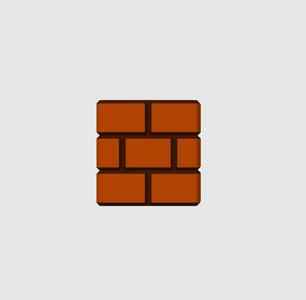 Mario Bricks Block