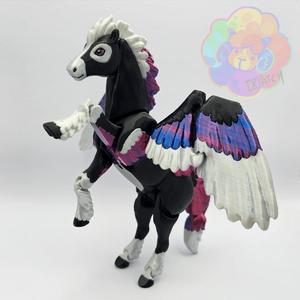 Pegasus – Flexi Articulated Horse with Wings (print in place, no supports)