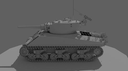 Sherman tank M4A3