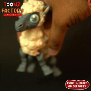 CUTE FLEXI SHEEP AND GOAT ARTICULATED