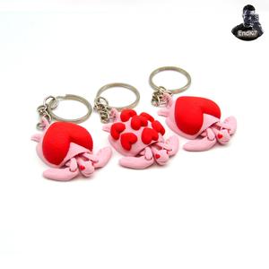 Heart Turtle Keychains 