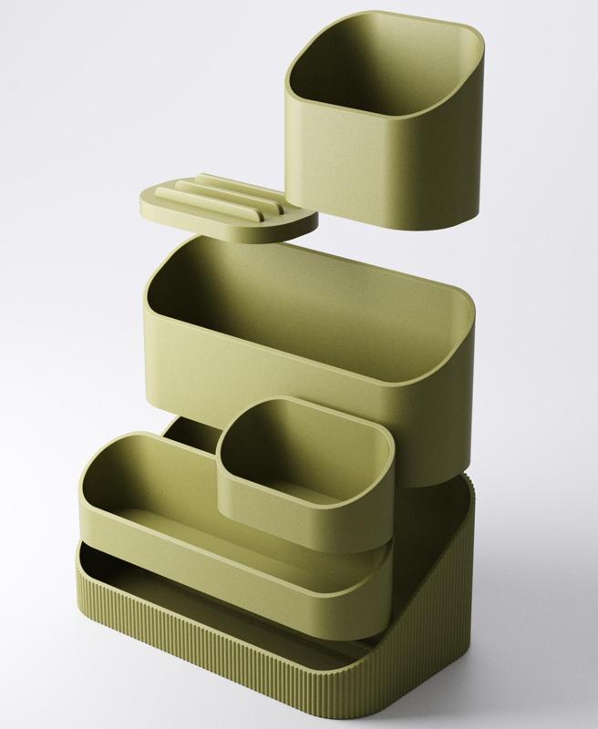 Modular Desk Organiser Type 2 (5 inserts included)