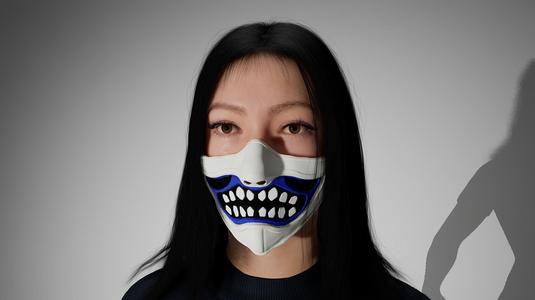 3D Print Female Samurai Mask