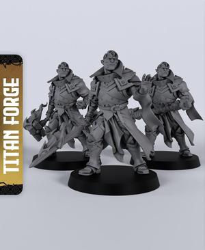 Half-Orc Paladin – With Free Dragon  – 5e DnD Inspired for RPG and Wargamers