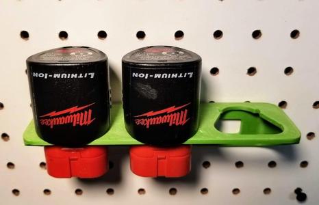 Milwaukee Battery Rack