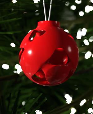 Christmas Ornament Snowflake Shells 004