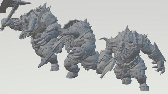 Chaos Dwarf Minotaurs / Kadim Incarnates – Remix