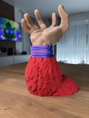 Gaming Controller Stand – Goku SSJ4 from Dragonball – Fan Art