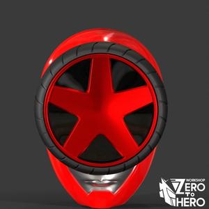 Super sentai Boonboomger Red Ranger Helmet