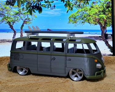Multi Color Surf Bus