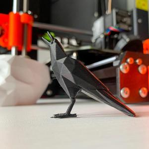 Low Poly Crow