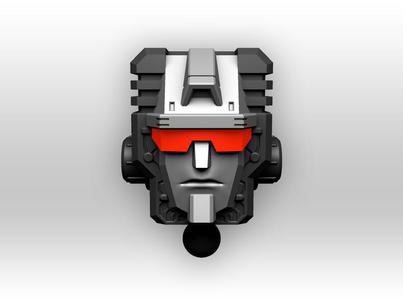 Heads for Gravedigger Custom Constructicon OC