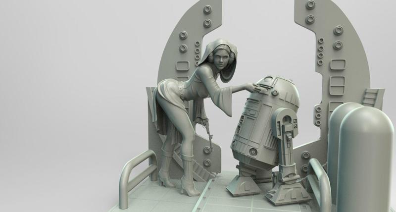 Princess Leia Classic Pose