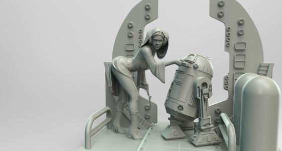 Princess Leia Classic Pose