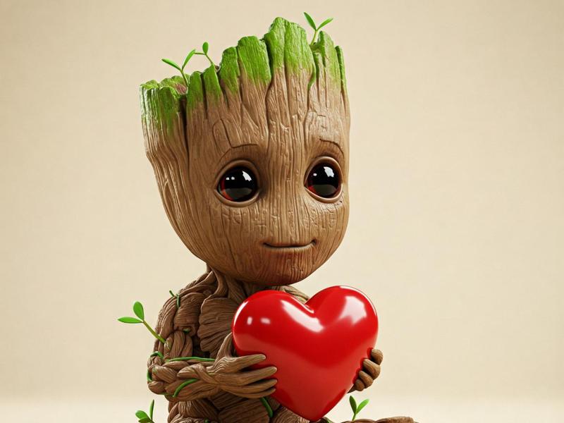 Groot in love