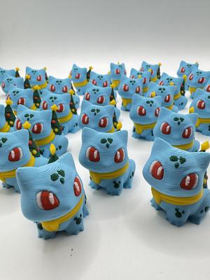 Christmas Bulbasaur Pokemon (Nosupport, 3mf included)