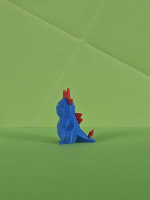 Croconaw Low Poly