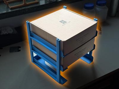 Repurposed Bambu Filament Box Drawer Shelf【Stackable】