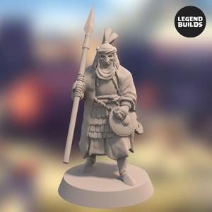 Empire of Jagrad Palace Guard – Pose 3 – 3D printable miniature – STL file