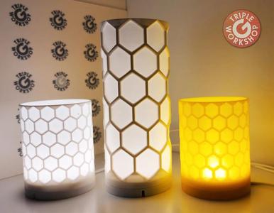 ⬡ Hex Lights for Bambu LED Lamp 001