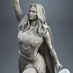 Jane Foster Thor STL Files for 3D Printing | Assembly Model