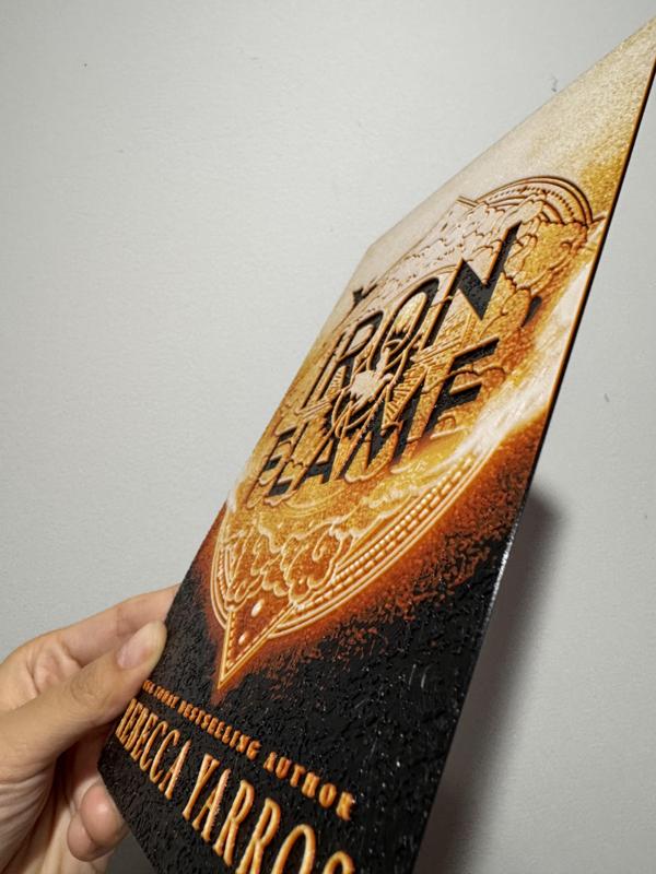 Iron Flame Book Cover – Hueforge Print