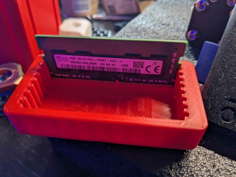 Gridfinity DDR4 SODIMM Bin 2x1x3-Resized
