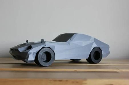 Low-Poly Datsun 240Z