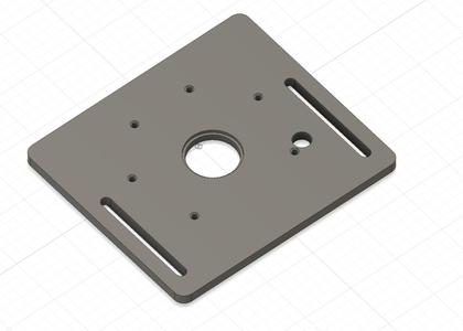 DeWalt plunge router 621/627kt table mount plate