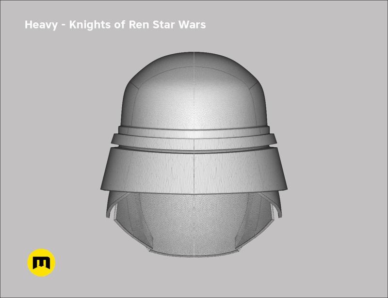 Heavy helmet – Knights of Ren – Star Wars universe
