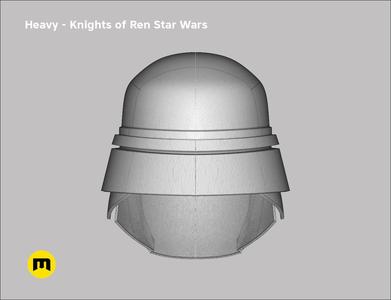 Heavy helmet – Knights of Ren – Star Wars universe