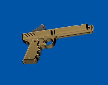 VQ-1 Blaster Pistol with Red Dot Sight