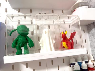 Figure Display Stand Compatible with IKEA Pegboard